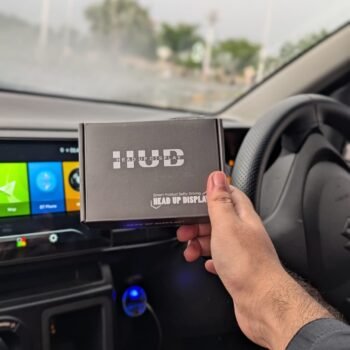 Universal GPS Car HUD Speedometer – M2 Head-Up Display with Auto Brightness & USB Power